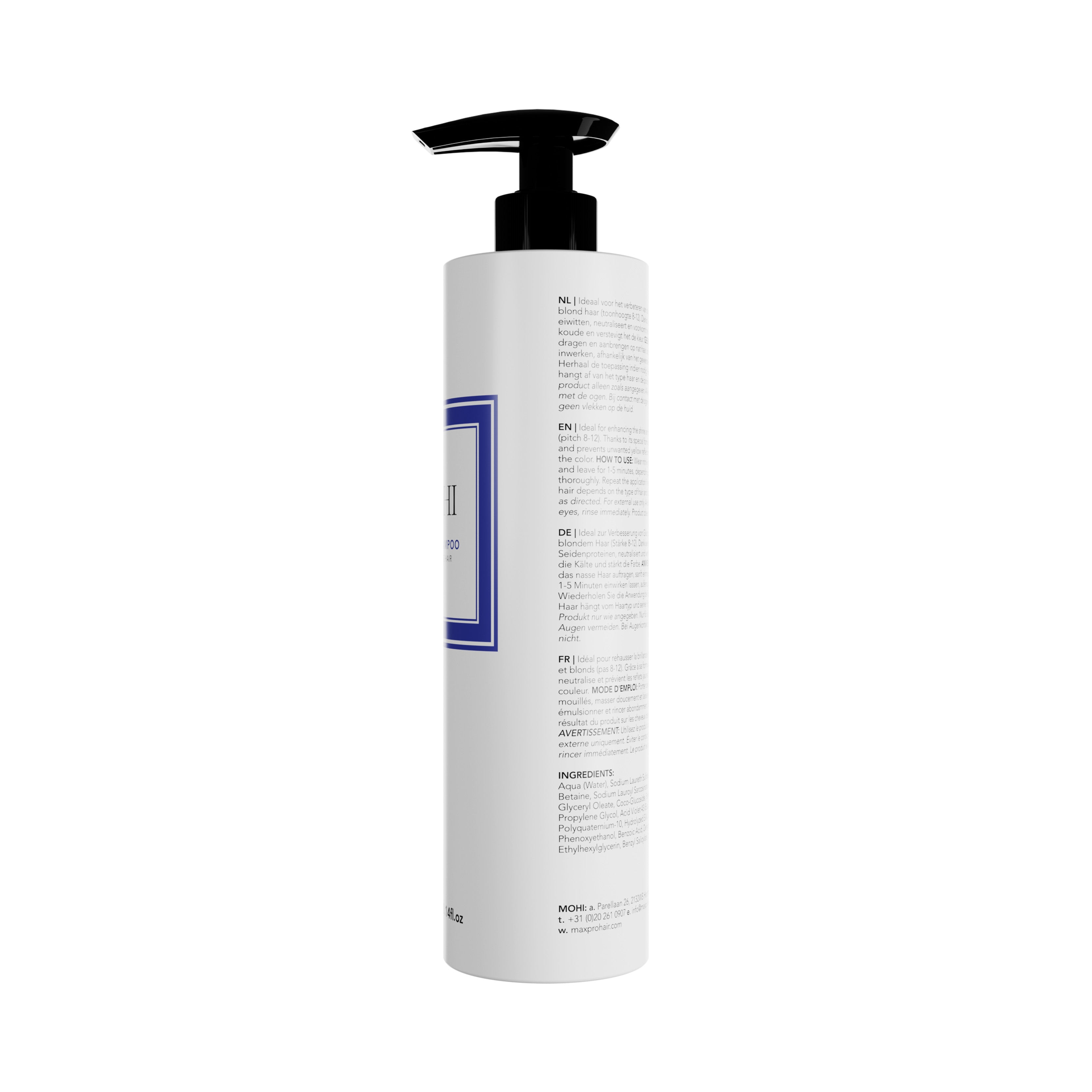 OUTLET MOHI Silver Shampoo 300ml - Max Pro x MOHI